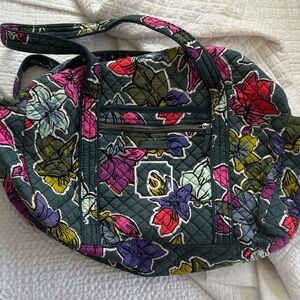 Floral Quilted Vera Bradley Duffel